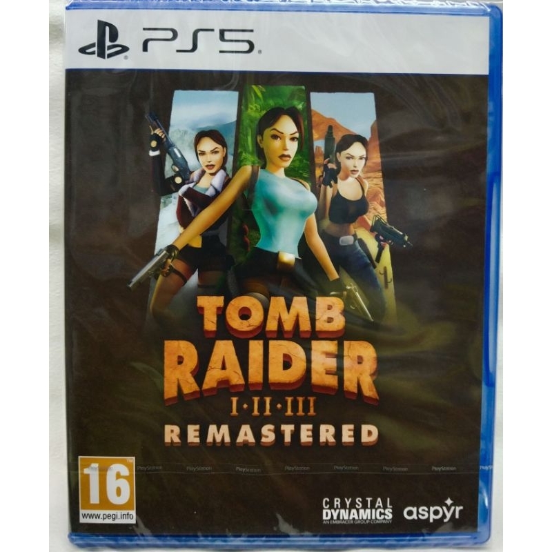 PS5 (มือ1) :Tomb Raider I-III Remastered(EU)