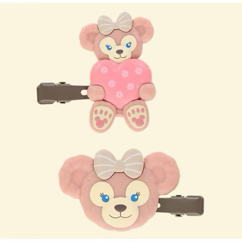 กิ๊บติมผมแบบคู่ Duffy and friends จาก Disney Sea Japan ของแท้นำเข้าจากญี่ปุ่น