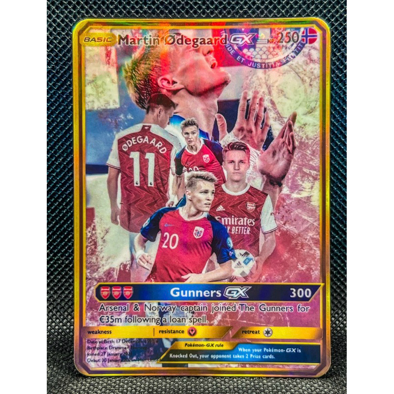 MARTIN ODEGAARD GX POKÉMON GARD