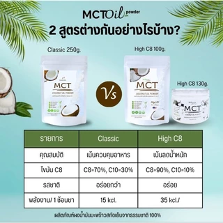 MCT oil powder High C8/Classic