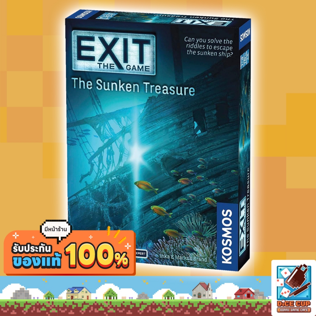 [ของแท้] Exit: The Game - The Sunken Treasure Board Game