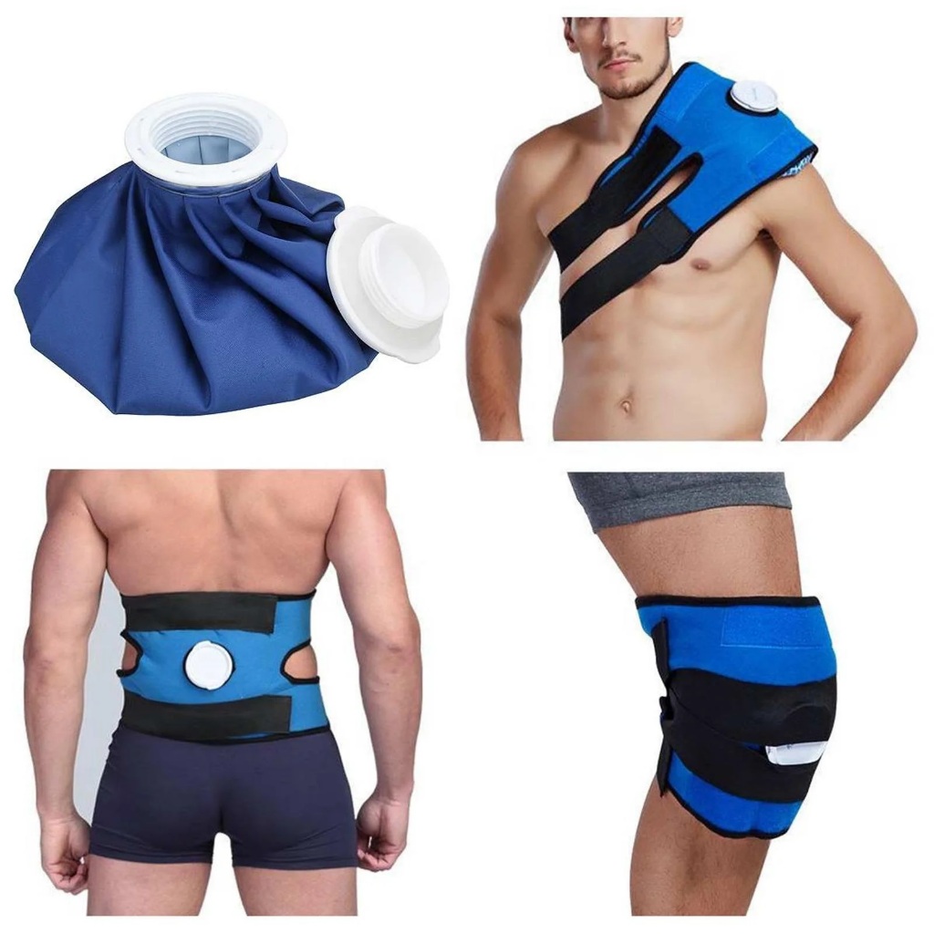 ถุงประคบ เย็น/ร้อน ice bag+สายรัด All-in-one