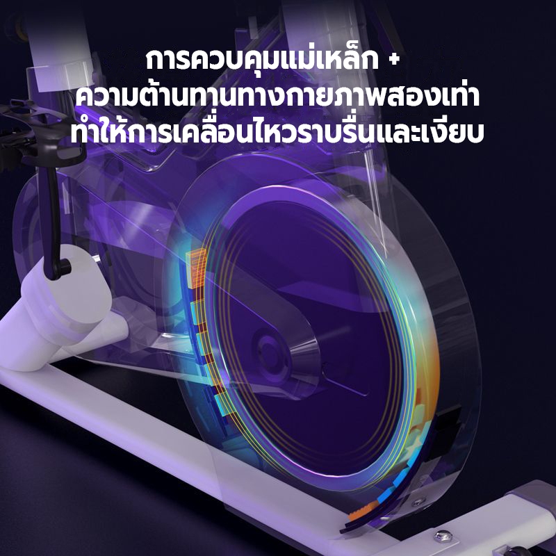 🔥 จักรยานออกกำลังกาย🔥 Spinning Bike เครื่องปั่นจักรยาน เครื่องออก อัพเกรดเบาะ จักรยานปั่น อุปกรณ์ฟิตเนส - รูปที่ 4