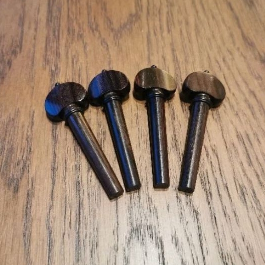 ลูกบิดไวโอลิน ไม้ Rosewood 4/4