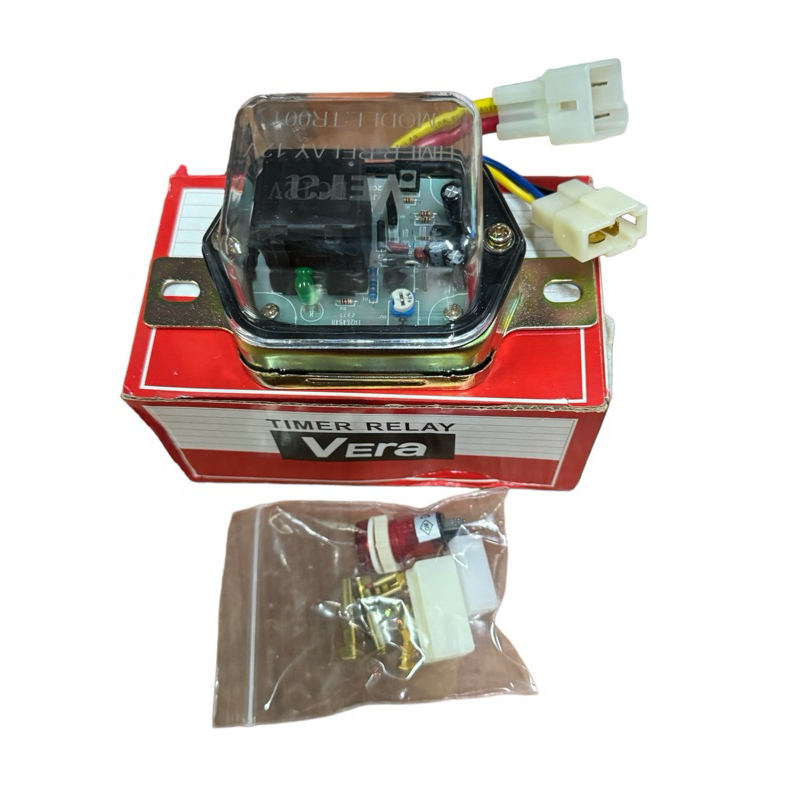 ไทม์เมอร์หัวเผา/รีเลย์หัวเผา ขนาด 12V ยี่ห้อ VERA สั่งตรง 100% สินค้าเกรดดี มีคุณภาพ/INRAQ