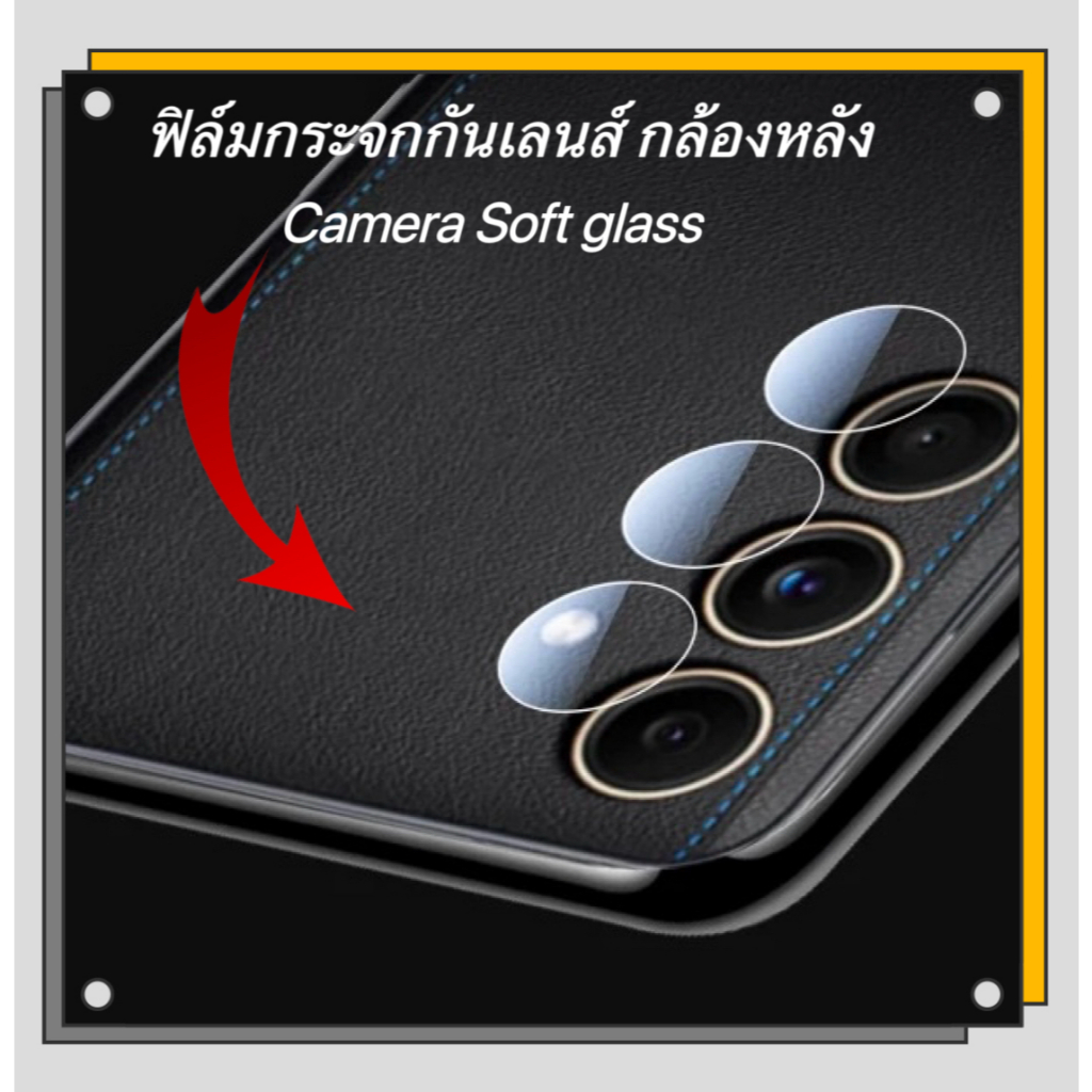 ฟิล์มกระจกนุ่ม กล้องหลัง Camera For Samsung A26 A56 กระจกป้องกันเลนส์ Lens Camera Protector