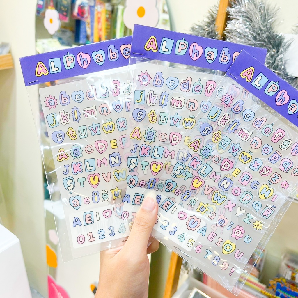MAYKIDS Sticker - Alphabet [Maykids Studio]