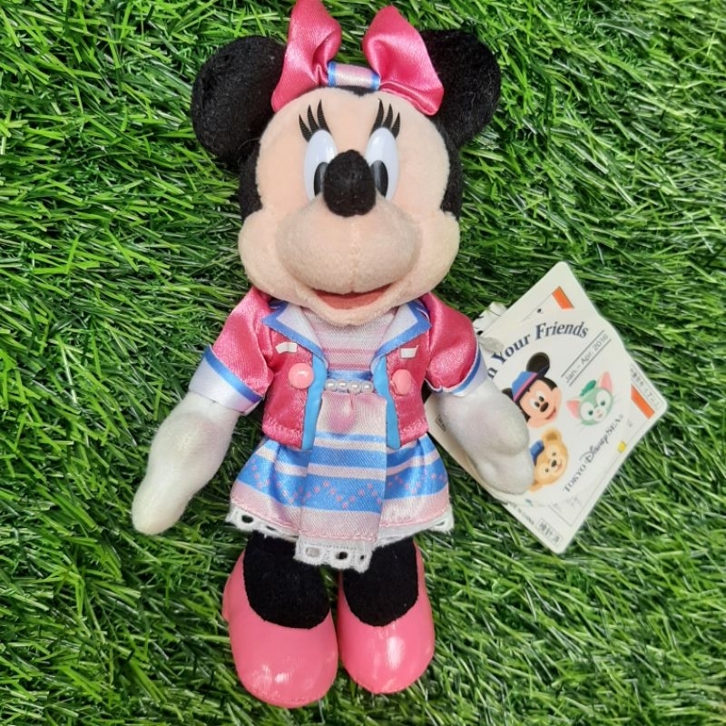 พวงกุญแจเข็มกลัด Minnie Mouse แท้💯 น่ารัก