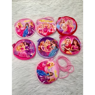 สุ่มลาย 1 ชิ้น กระเป๋าคล้องคอ ผ้ากำมะหยี่ ใส่เหรียญ สายยาว กระเป๋าเด็ก กระเป๋าสะพายข้าง ลายซาริโอ้🇹🇭