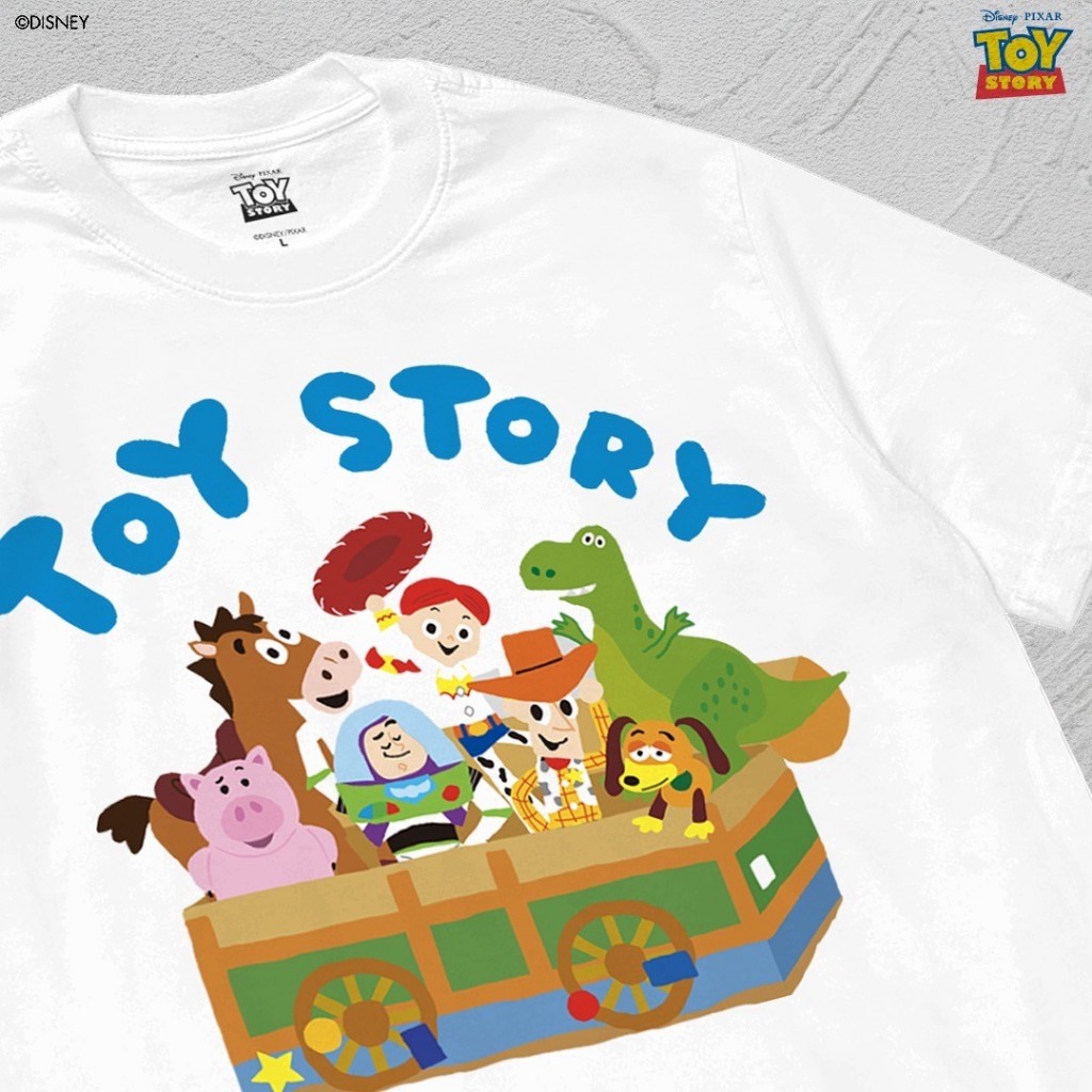Power 7 Shop เสื้อยืดการ์ตูน Toy Story ลิขสิทธิ์แท้ DISNEY (TMX-159) — صورة 3