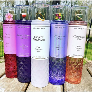 (แท้) น้ำหอมบอดี้มิส Bath and Body Works Fine Fragrance Body Mist ขวดใหญ่ 236 ml.