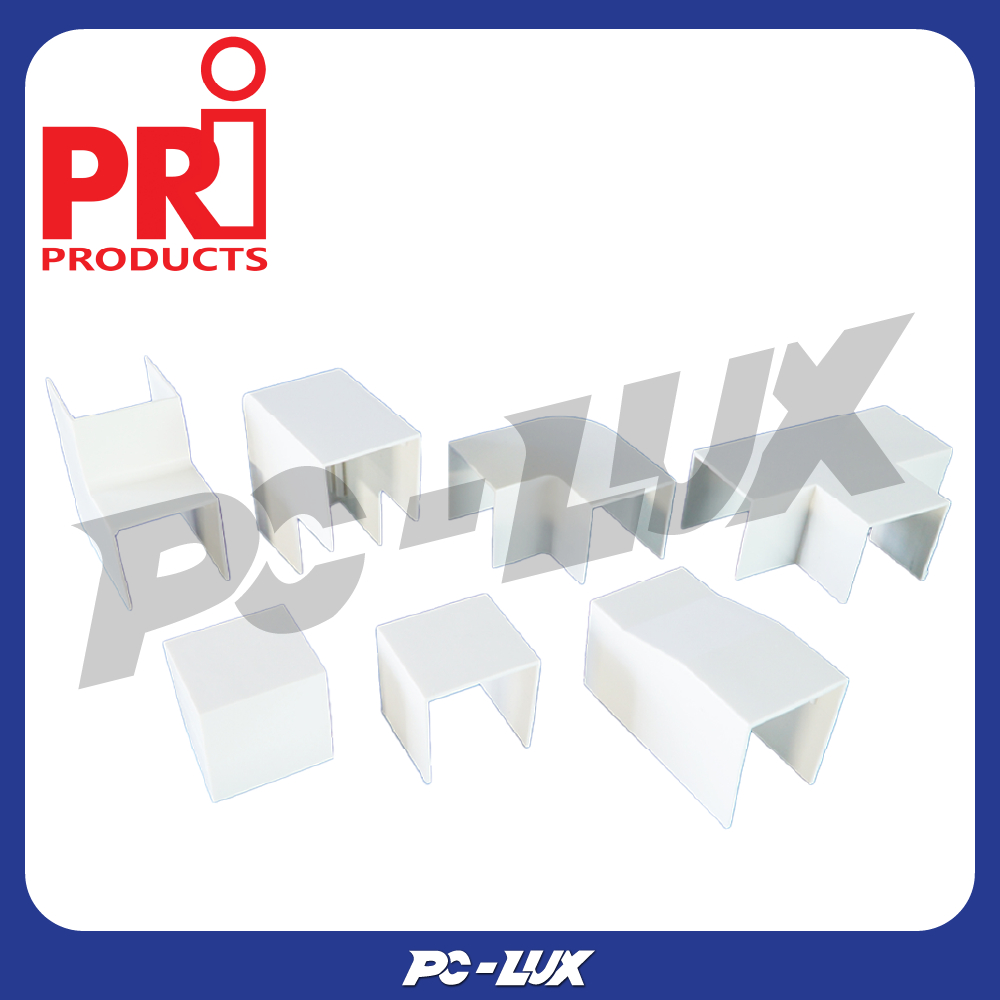 PRI อุปกรณ์ข้อต่อราง รุ่น DY ใช้กับราง WW4040 1 แพค มี 5 ชิ้น, (ราง 1 แพค มี 1 เส้น)