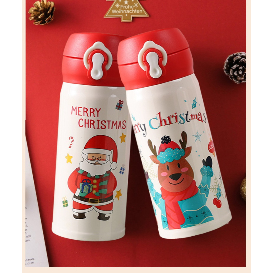 ของขวัญคริสต์มาส ปีใหม่ กระติกน้ำเก็บอุณหภูมิ Limited Edition Xmas Thermos