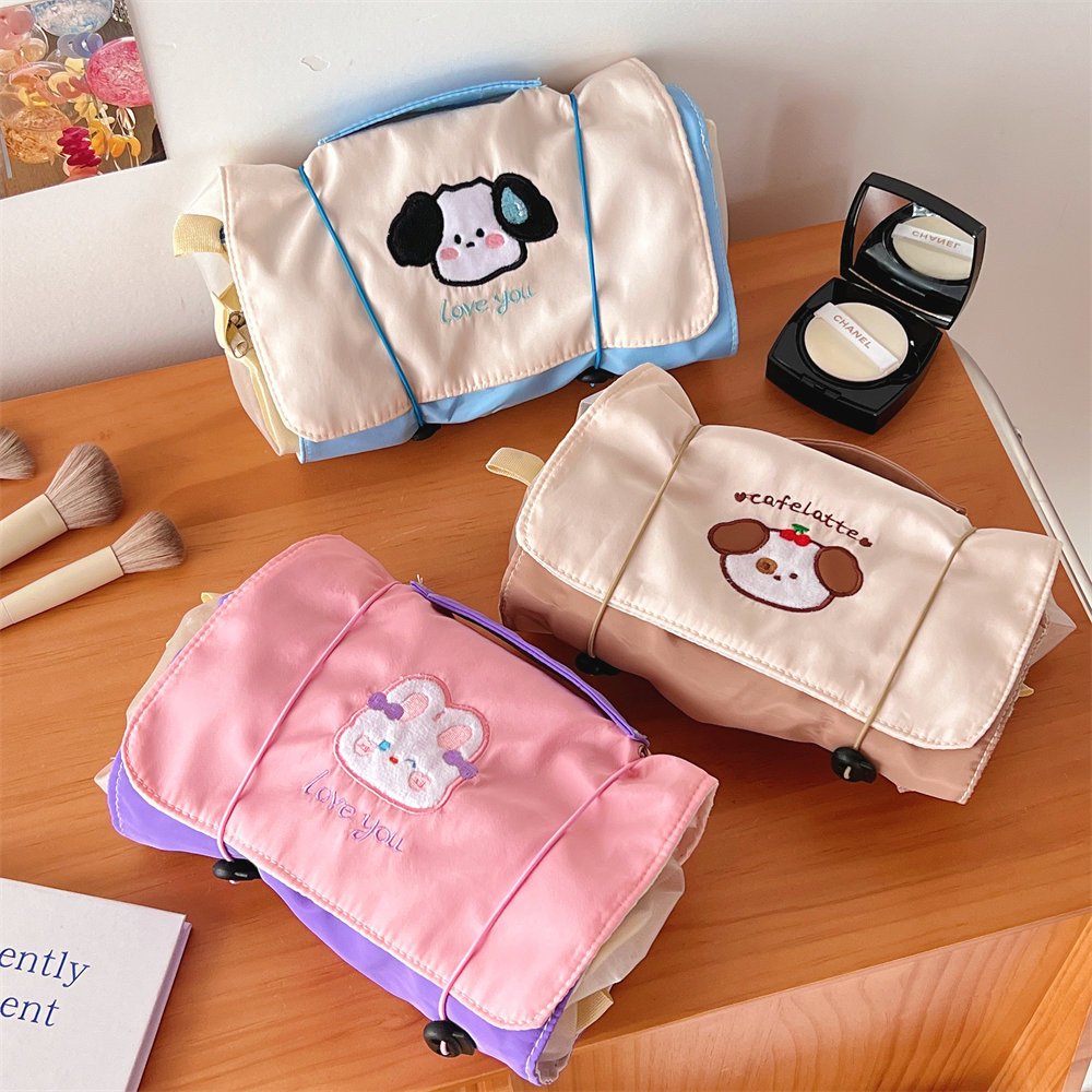 พร้อมส่งจากไทย กระเป๋าใส่เครื่องสำอางค์ กันน้ำ ลายการ์ตูน กระเป๋าจัดระเบียบ กระเป๋าใส่ของจุกจิก กระเป๋าใส่ของ พกพาสะดวก