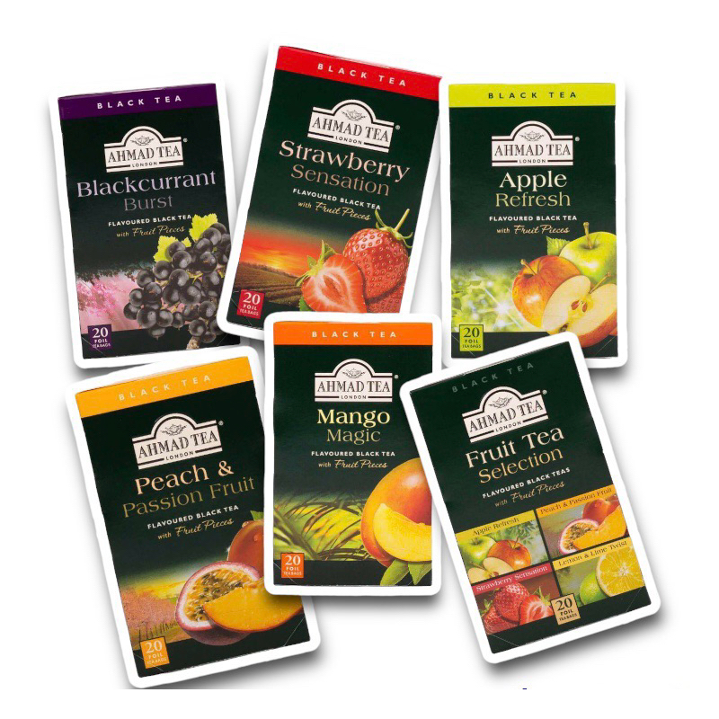 ชากลิ่นผลไม้ Ahmad Tea London การันตีความอร่อย