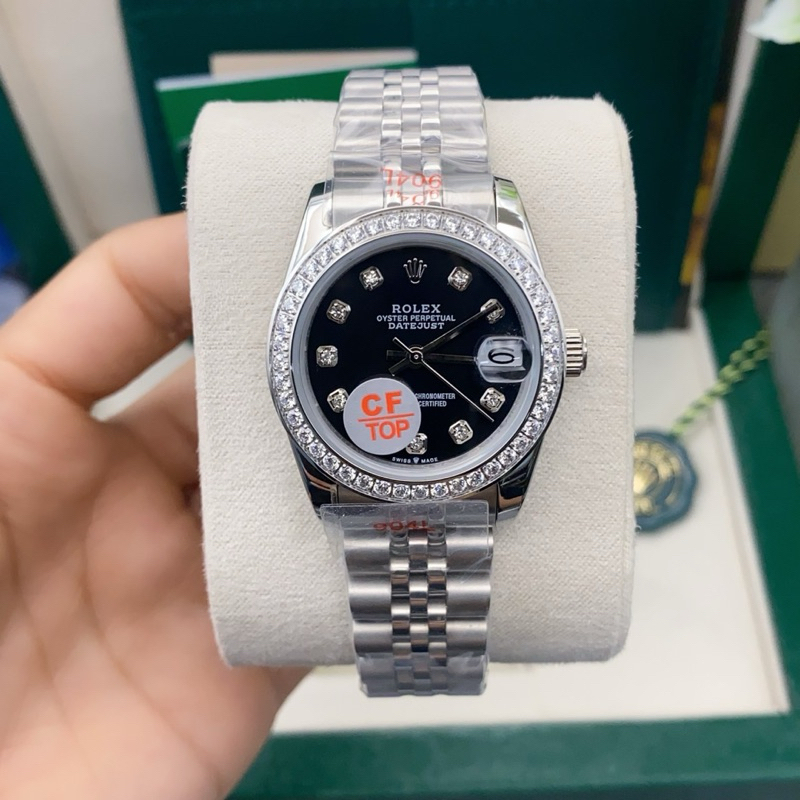 นาฬิกาข้อมือผู้หญิง Rolex Datejust 31mm. ระบบออโต้
