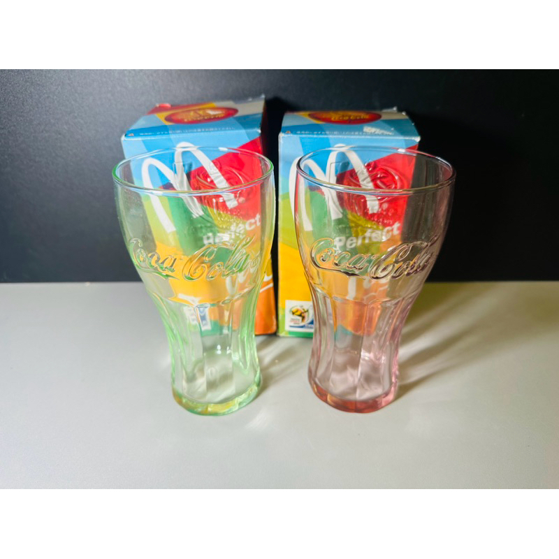 แก้วน้ำMcDonald X  Coca Cola Glass จากญี่ปุ่น