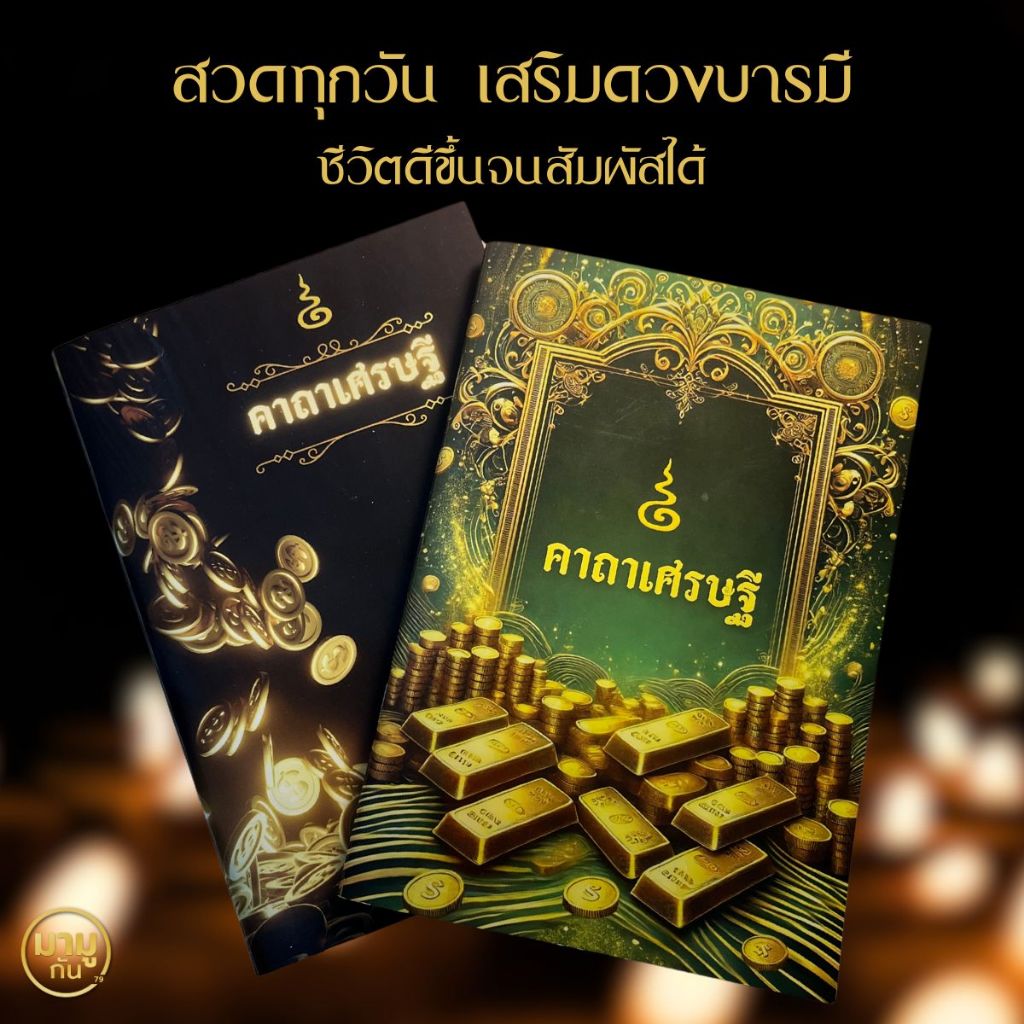พร้อมส่ง หนังสือสวดมนต์คาถาเศรษฐี ชีวิตติดขัด เงินขาดมือ แนะนำให้สวดเล่มนี้ทุกวัน