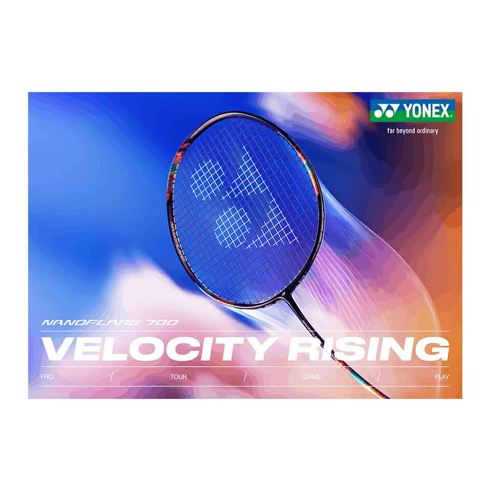 ไม้แบด YONEX NANOFLARE 700 PRO แถมเอ็น กริป ซอง พร้อมใบรับประกัน