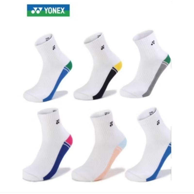 (พร้อมส่ง) YONEX ถุงเท้าแบดมินตัน รุ่น 29194145212BCR และ 245212BCR