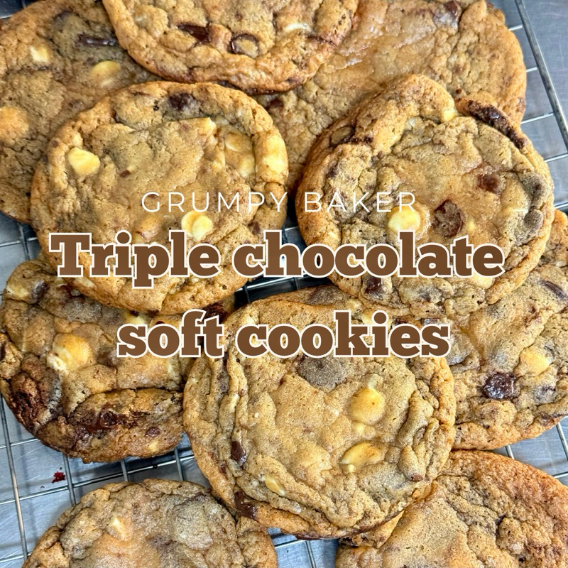 คุ้กกี้นิ่ม Soft cookies 🍪 GRUMPY BAKER