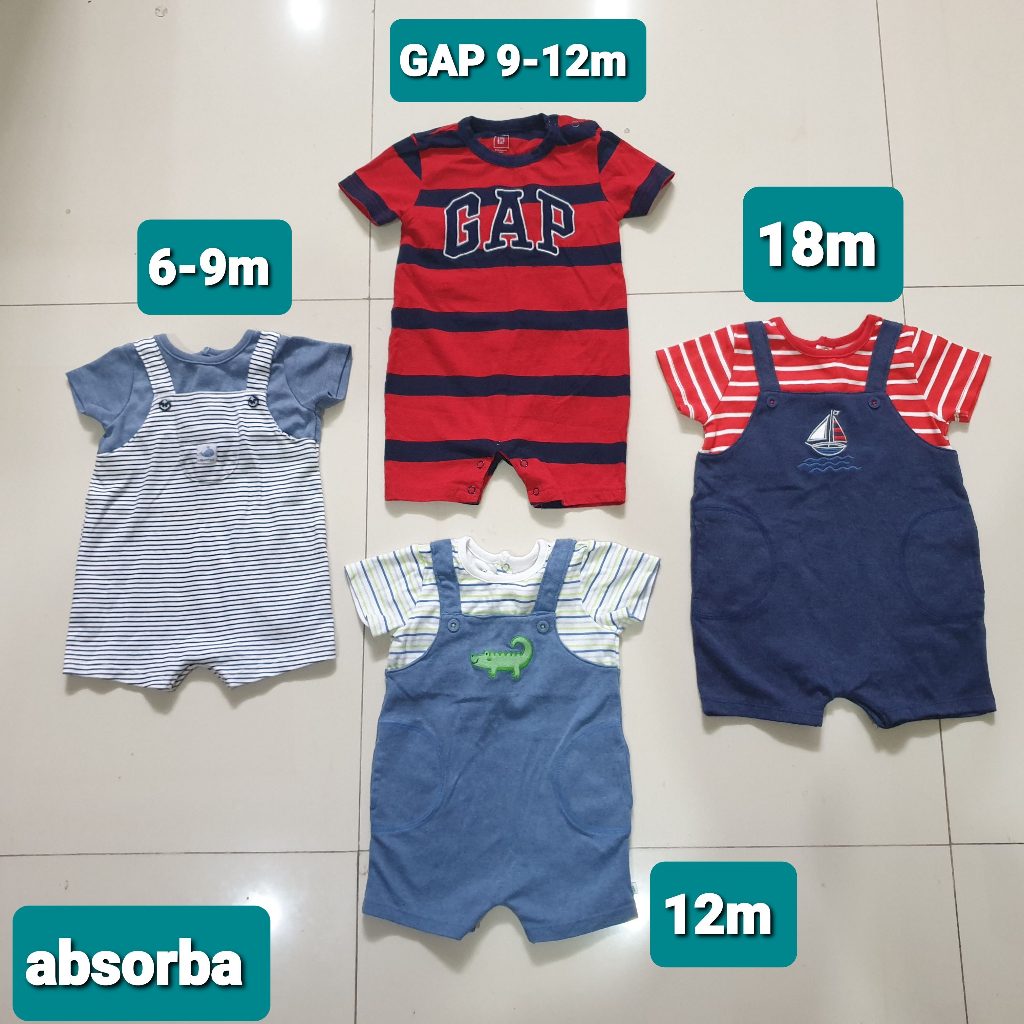 Absorba GAP เสื้อผ้าเด็ก ชุดเด็ก ชุดเด็กแรกเกิด รอมเปอร์ บอดี้สูทเด็ก