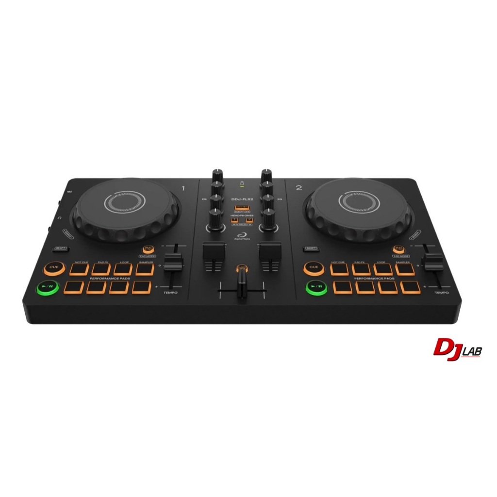 New !!  DDJ-FLX2 AlphaTheta Compact 2-channel DJ controller ++ แถมฟรี Flash Drive มีVDOสอนการเล่นDJ