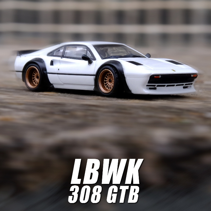 LBWK 308 GTB White 1:64 (INNO64)