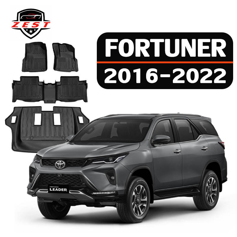 【ส่งสินค้าทันที】TOYOTA FORTUNER [2016-2022] พรมปูพื้นรถยนต์ พรม พรมปูพื้น พรมรถยนต์