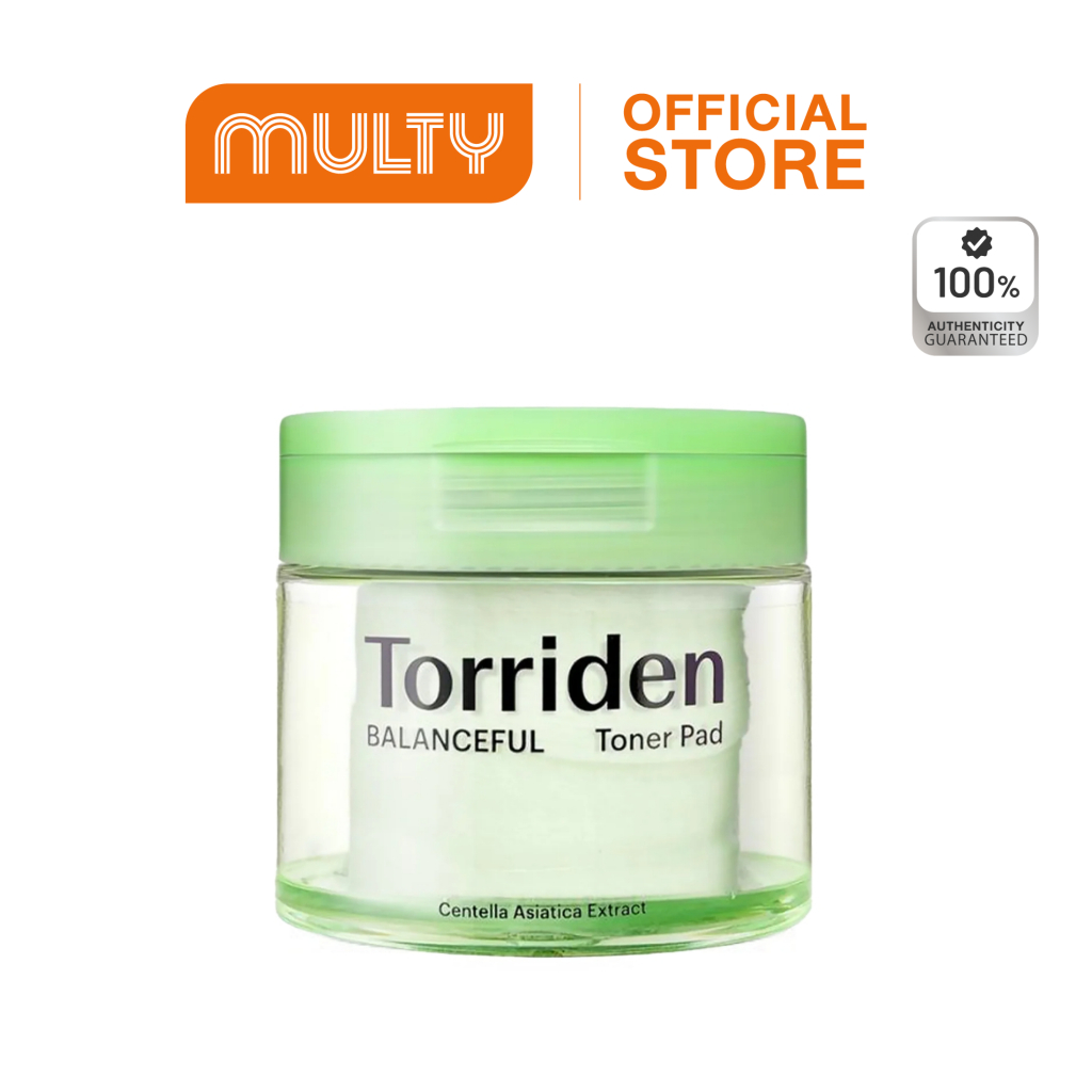 Torriden Balanceful Cica Toner Pad 60ea (180ml) แผ่นโทนเนอร์