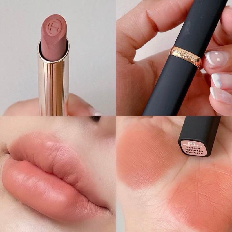 L'oreal Paris Color Riche Intense Volume Matte 2g. Lip # Light Oolong