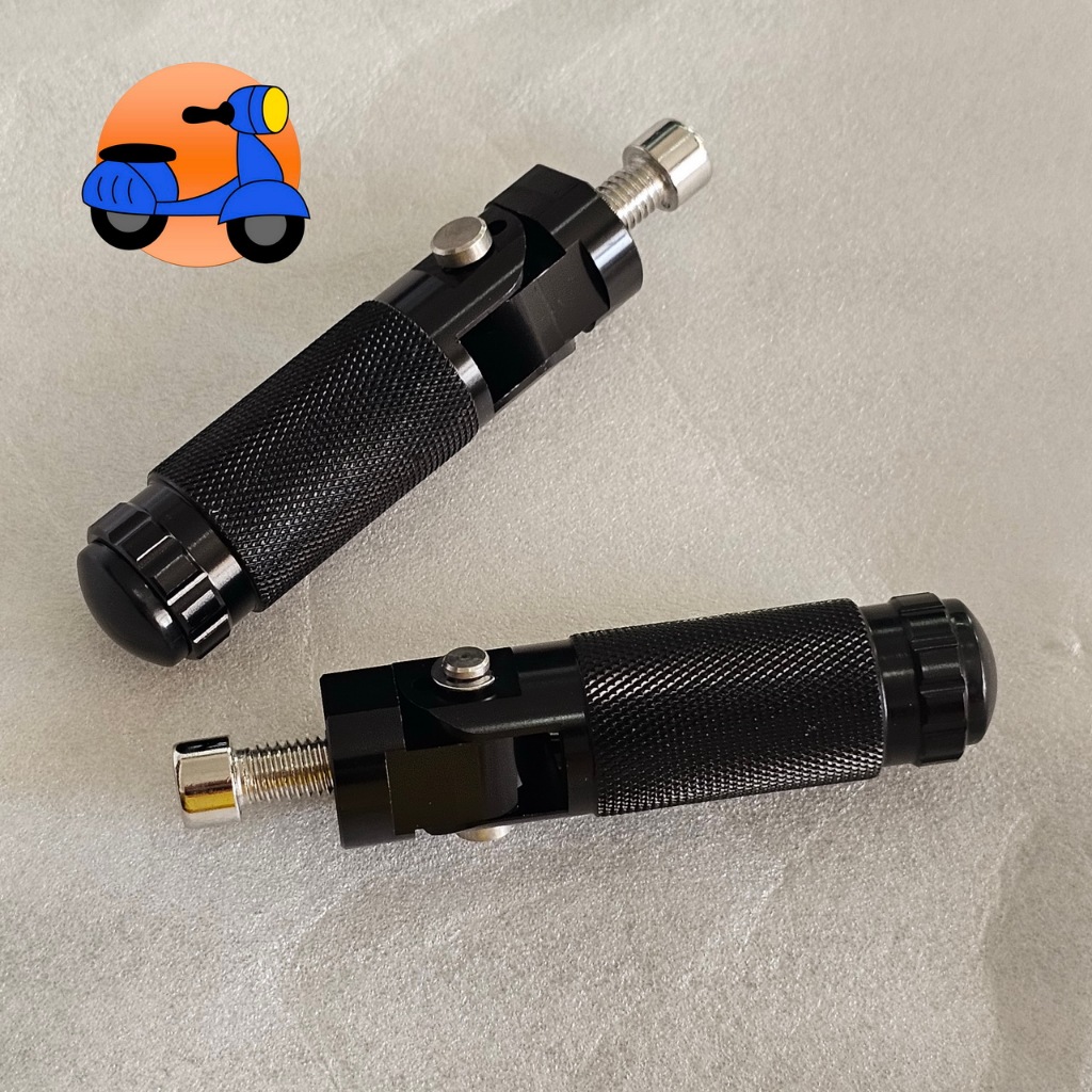ที่พักเท้าหลังด้านซ้าย-ขวา สีดำ Rear Step LH/RH. สำหรับ สโคมาดิ เทคนิก้า Scomadi Technica เท่านั้น