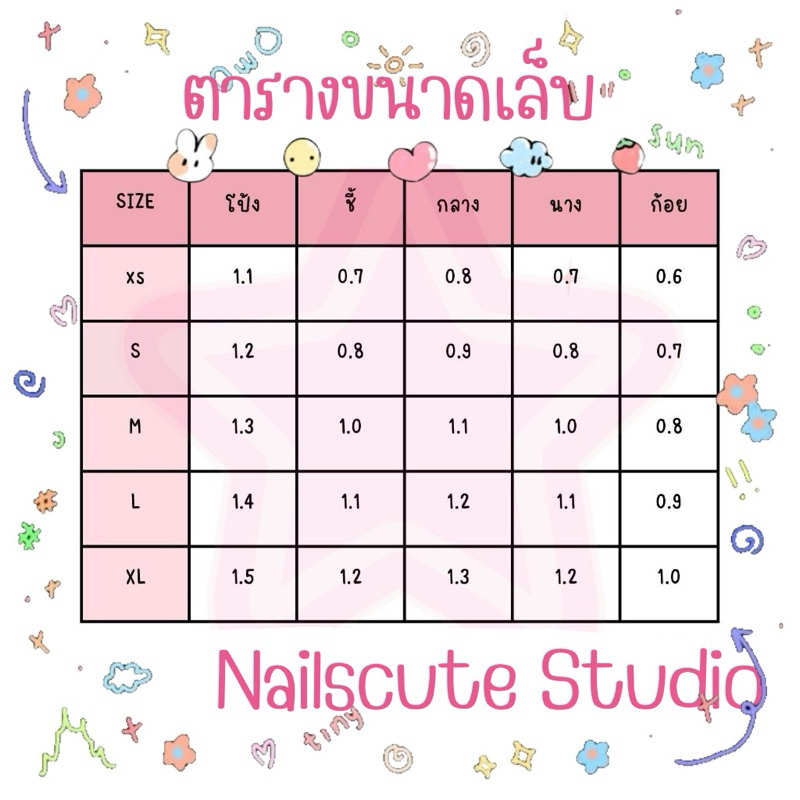 เล็บปลอม Y2K ⭐️เจลแท้100%⭐️ ฟรีอุปกรณ์ติดเล็บครบชุด - รูปที่ 2