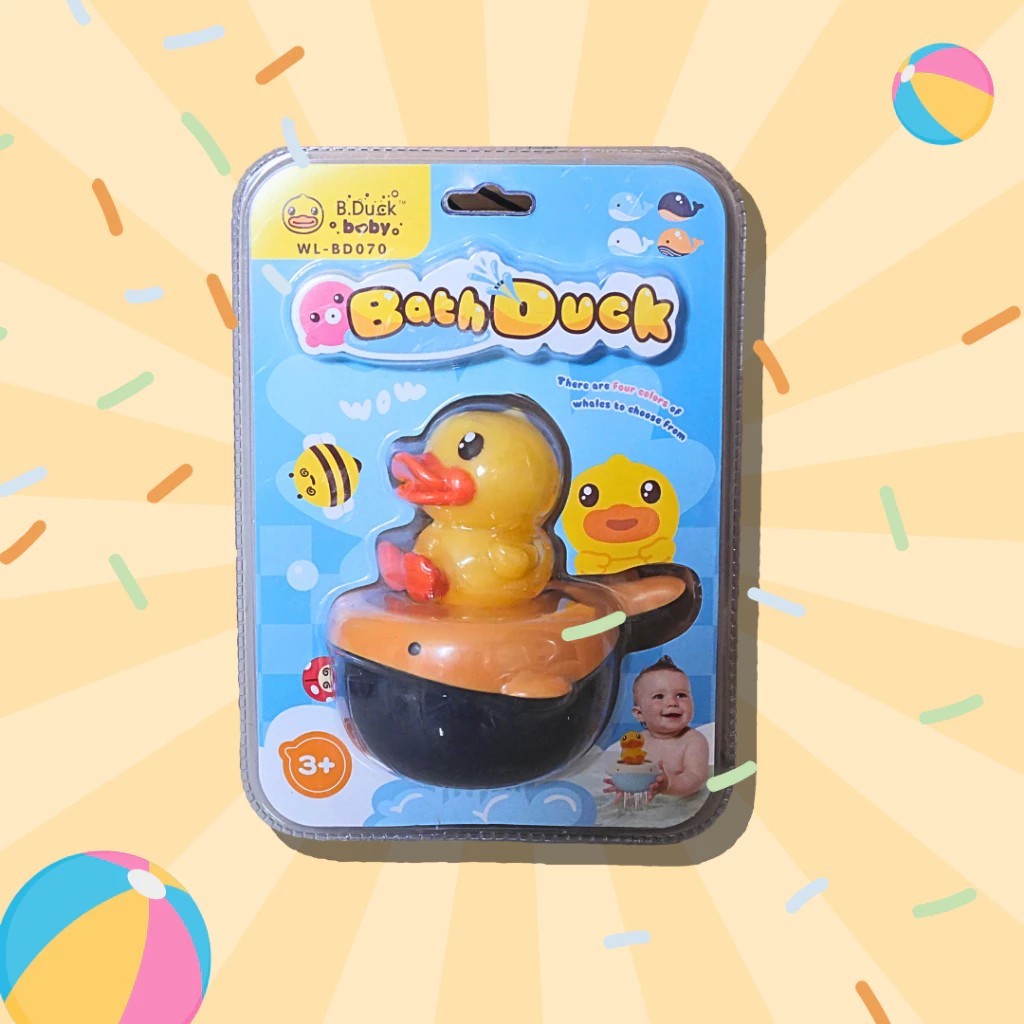 B.DUCK Bduck Bath toys ของเล่นลอยน้ำ เป็ดน้อยอาบน้ำ