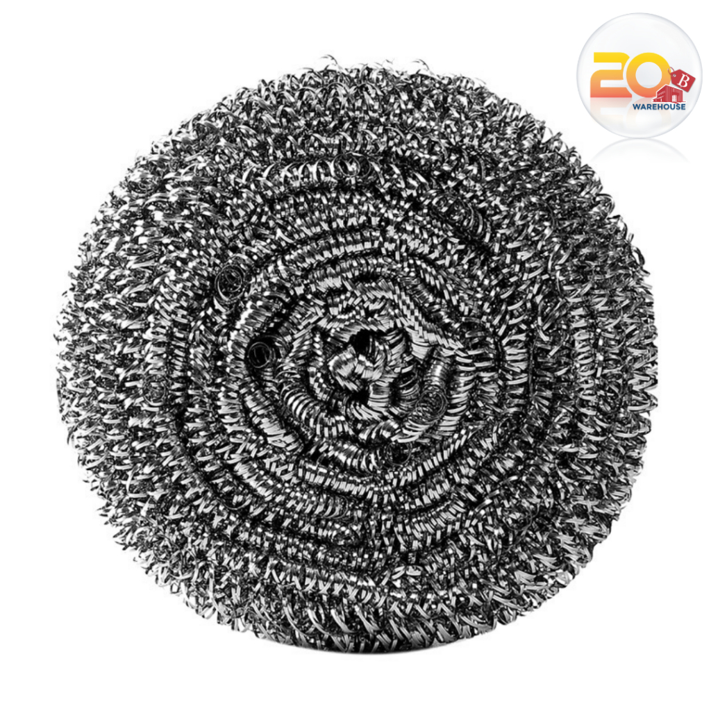 20warehouse ฝอยขัดหม้อ ฝอยขัดเตาแก๊ส ใยขัดกระทะ ฝอยขัดหม้อขัดกะทะ อุปกรณ์ทำความสะอาดของครัว - รูปที่ 3