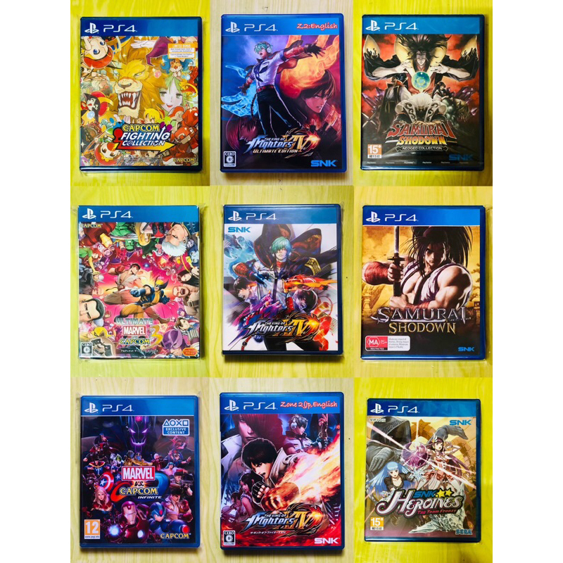 PS4:No’03+5 [VS] fighting SNK, CAPCOM, SEGA, Street Fighter, King of Fighters )