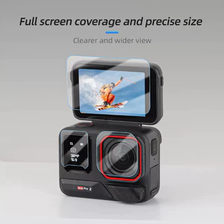 Telesin Insta360 Ace Pro 2 กระจกกันรอย Tempered film kit