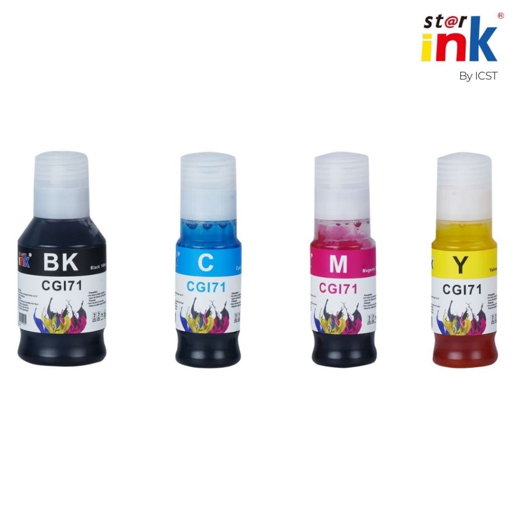 StarInk หมึกเติม GI-71 เครื่องปริ้น Canon G3730, G2730, G1020, G2020, G3020, G2060, G3060, G4770