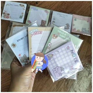พร้อมส่ง🇹🇭 กระดาษโน๊ต โมชิโมชิ 15แผ่น