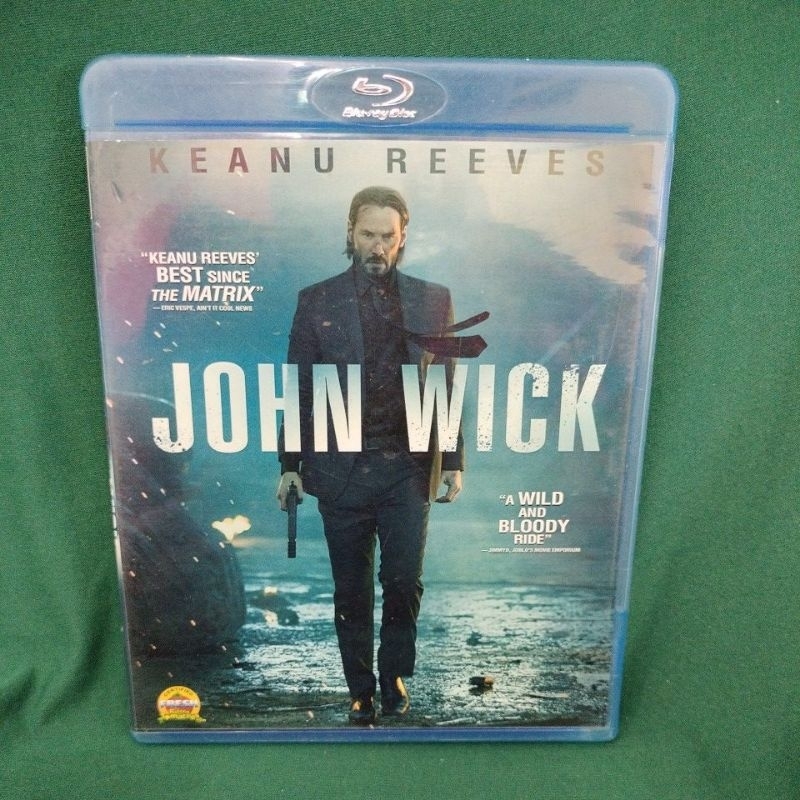 แผ่น Blu-ray หนังเรื่อง john wick มือสอง