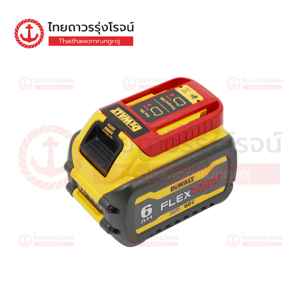 DEWALT DCB606 แบตเตอรี่ LI-ION 60v 6.0ah รุ่น DCB606-B1 กล่องกระดาษ|ชิ้น| TTR Store