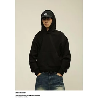 IBB HOODIE CROPED เสื้อฮู้ดทรงครอปเนื้อผ้าหนาพรีเมี่ยม