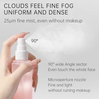 6283 (ใหม่/แท้) NOVO spray makeup สเปรย์น้ำแร่ ล็อคเมคอัพ ฉ่ำวาว ติดทน คุมมัน กันน้ำ 100ml ผิวแพ้ง่ายก็ใช้ได้