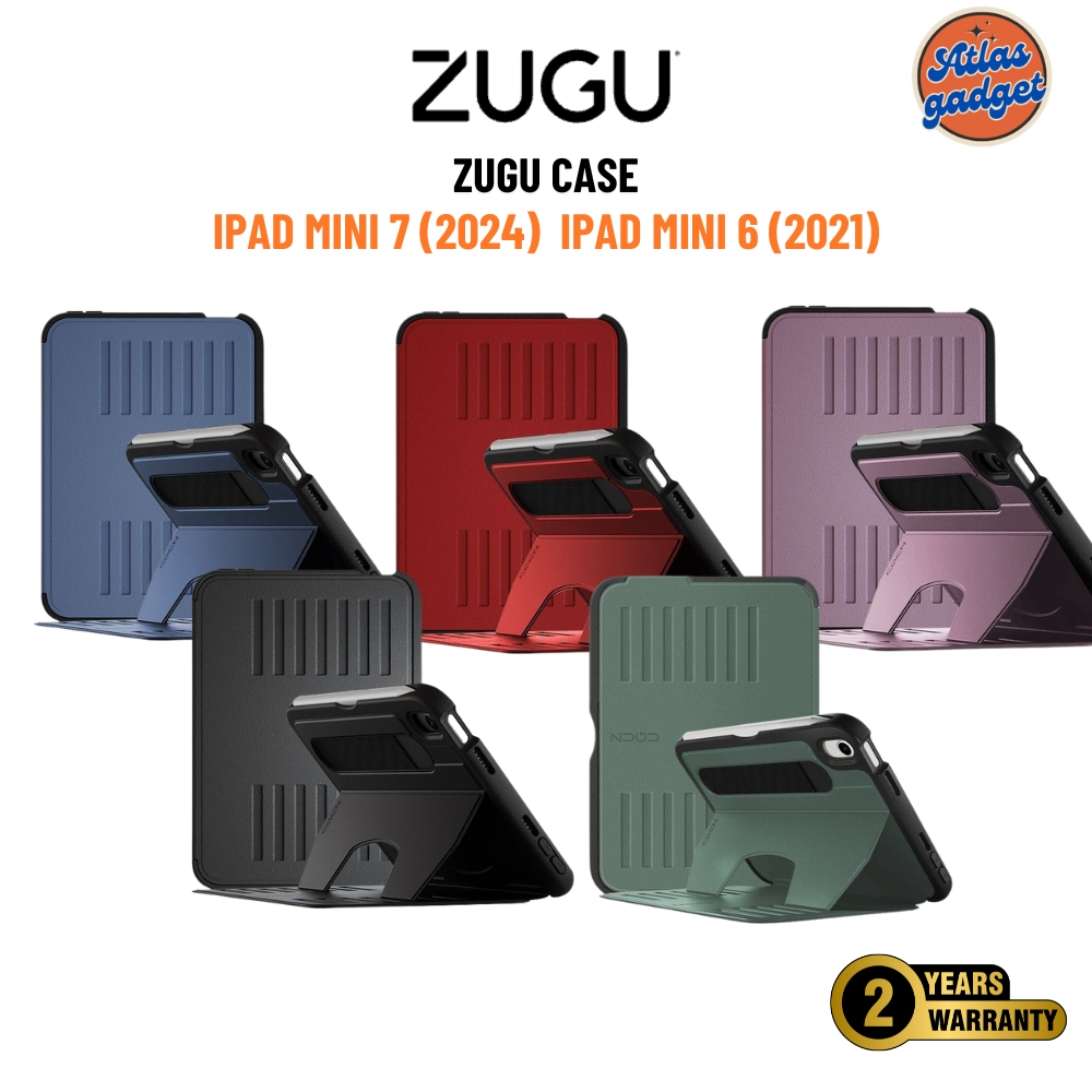 ZUGU Case สำหรับ iPad Mini 7 (2024) /iPad Mini 6 (2021) เคสยอดนิยมจากแบรนด์ผู้นำเคสกันกระแทก iPad