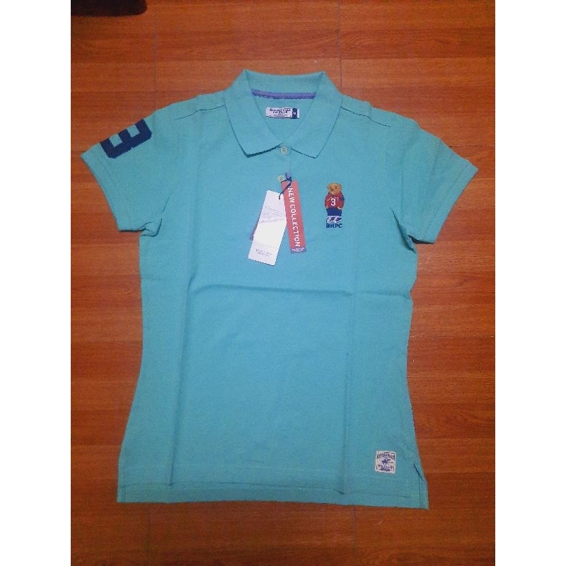เสื้อโปโล Beverly hills Polo club แท้ 100% ผู้หญิง มือ 1 ป้ายห้อย ราคาพิเศษ Size M อก 36 ไหล่15 นิ้ว