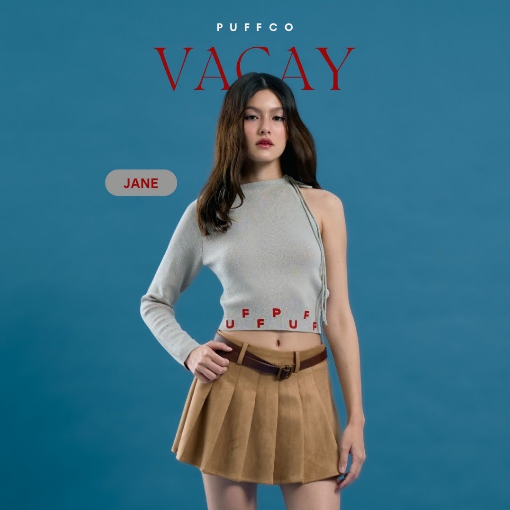 PUFFCOWEAR : Puffco Vacay knitted top
