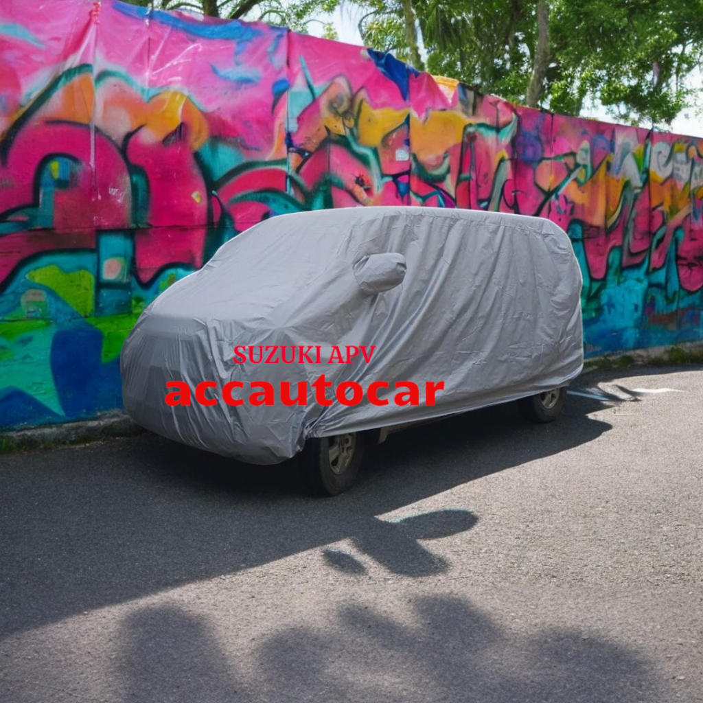 ผ้าคลุมรถ Suzuki APV ผ้า Silver Coat เกรดคุณภาพดี งานตรงรุ่น