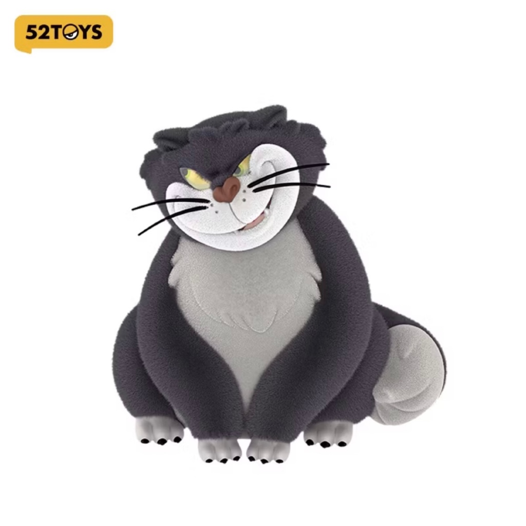 52TOYS Disney The Mischievous Cat Lucifer Series Blind Box Figure Toy โมเดล ของเล่นเด็กเล่น ของขวัญพิเศษ ART TOYS [086]