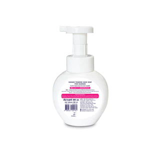 [Set] โฟมล้างมือ ฮาดาโกะ ชนิดขวด 300 ml Free ชนิดถุง 220 ml กลิ่น Pink Blossom (Hadako Foaming Hand Soap)