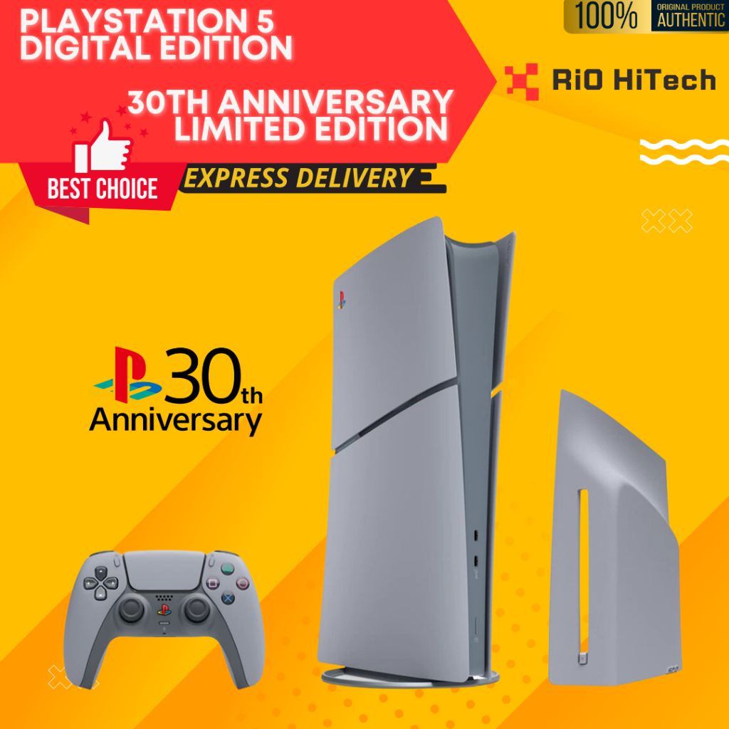 PlayStation 5 Digital Edition - 30th Anniversary Limited Edition Bundle